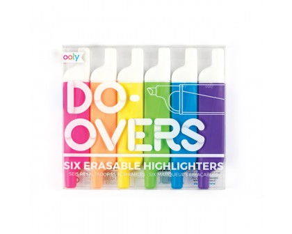 Wymazywalne Flamastry Neonowe Zakreślacze.